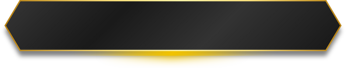 neon gold dark rectangle banner