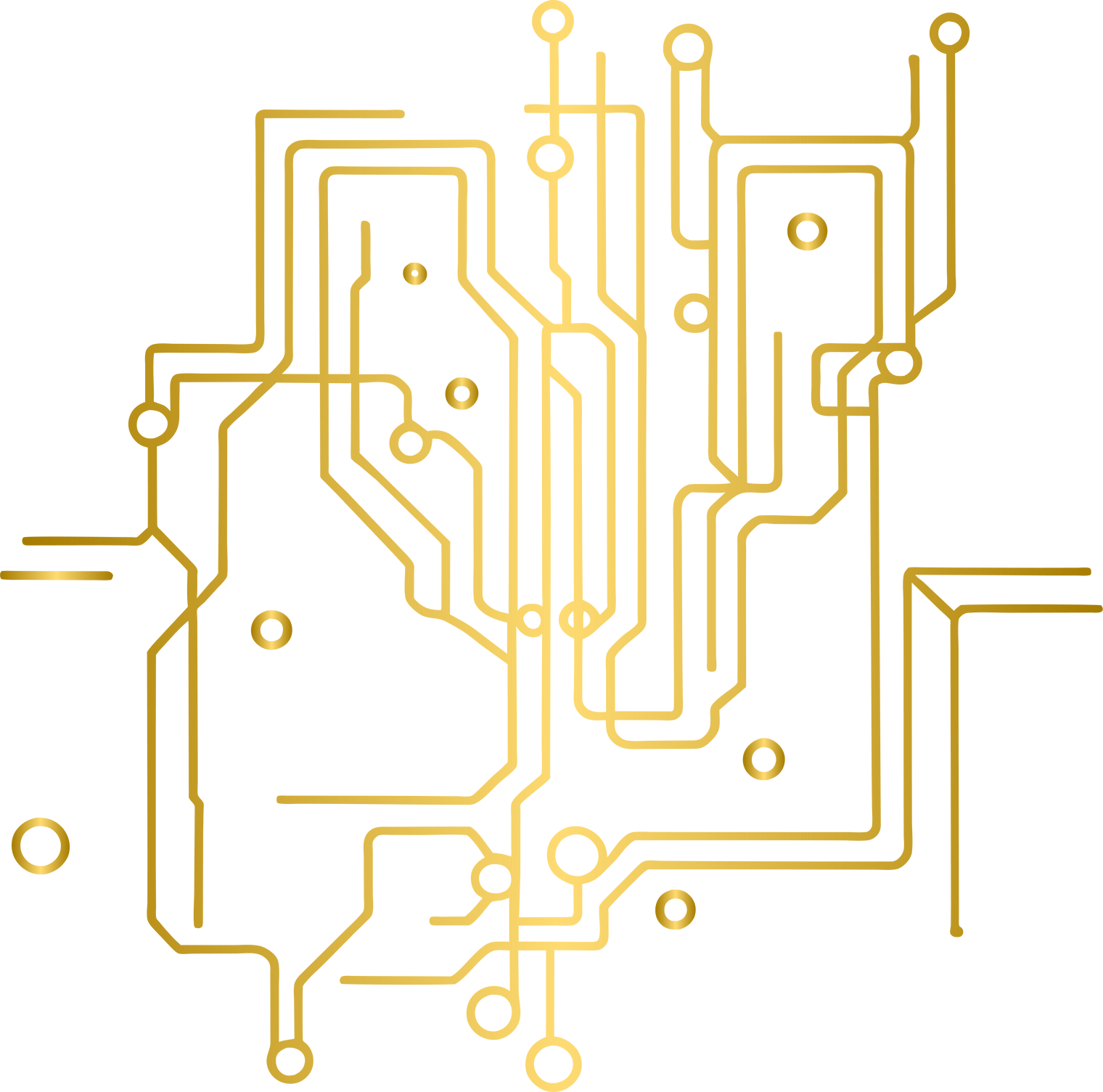 Golden circuit board